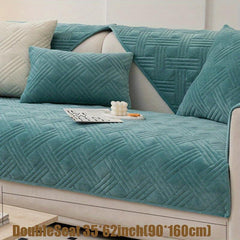Non-slip Sofa Cover Solid Autumn Winter Furniture Protector