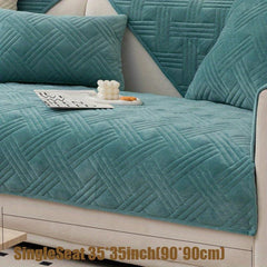 Non-slip Sofa Cover Solid Autumn Winter Furniture Protector