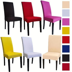 6pcs Dining Chair Slipcover for Wedding Dining Room Office Banquet