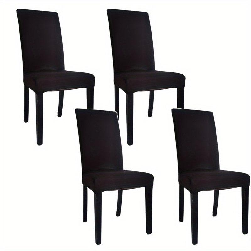 6pcs Dining Chair Slipcover for Wedding Dining Room Office Banquet