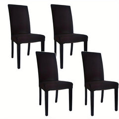 6pcs Dining Chair Slipcover for Wedding Dining Room Office Banquet