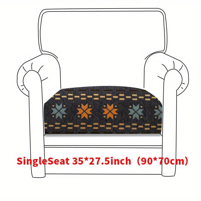 Bohemian Sofa Slipcover Non-slip Couch Cover Universal Furniture Protection