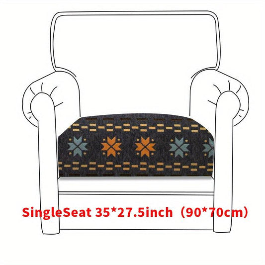 Bohemian Sofa Slipcover Non-slip Couch Cover Universal Furniture Protection