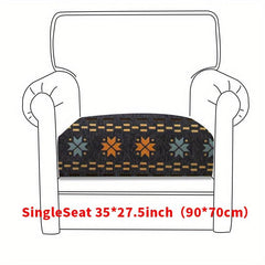 Bohemian Sofa Slipcover Non-slip Couch Cover Universal Furniture Protection