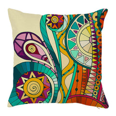 Ethnic Style Cushion Cover Retro Sofa Throw Pillow Room Decor