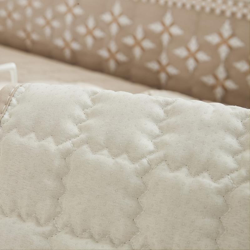 Waffle Quilted Lace Sofa Covers Sectional Slipcover Furniture Protector