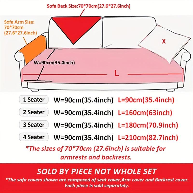 Plush Comfortable Sofa Slipcover Furniture Protector for Living Room