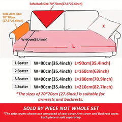 Plush Comfortable Sofa Slipcover Furniture Protector for Living Room
