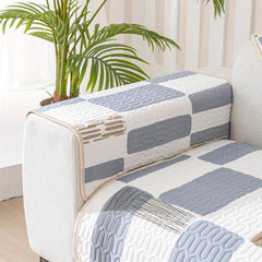 Cooling Ice Silk Sofa Cover Non Slip Latex Mat for Home Decor
