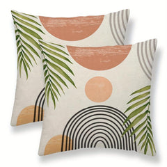 Boho Pillow Covers 45x45cm Mid Century Modern Throw Pillow Covers