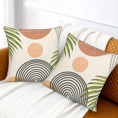 Boho Pillow Covers 45x45cm Mid Century Modern Throw Pillow Covers