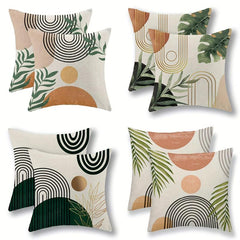Boho Pillow Covers 45x45cm Mid Century Modern Throw Pillow Covers