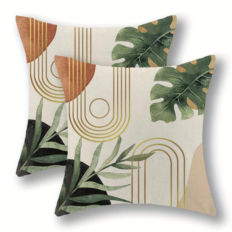 Boho Pillow Covers 45x45cm Mid Century Modern Throw Pillow Covers