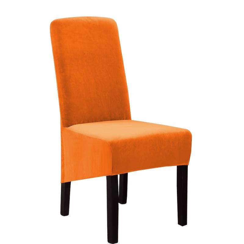 Velvet Stretch Dining Chair Slipcover for Home Decor