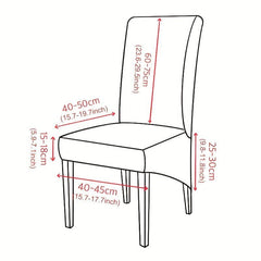 Velvet Stretch Dining Chair Slipcover for Home Decor