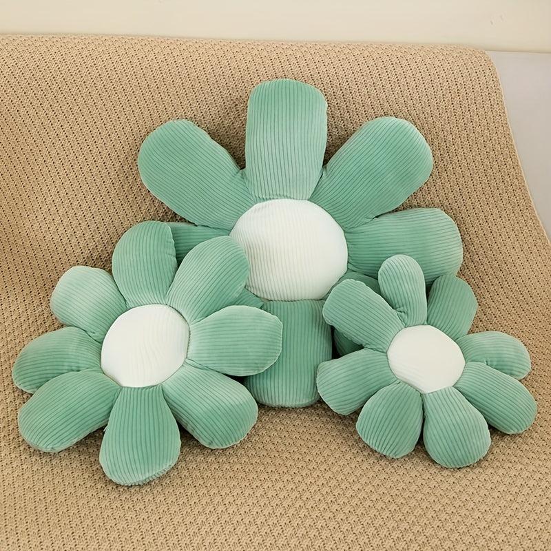 Plush Daisy Flower Seat Cushion for Office Chair Sofa Bedroom