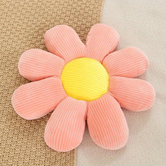 Plush Daisy Flower Seat Cushion for Office Chair Sofa Bedroom