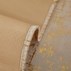 Golden Velvet Sofa Cushion with Non Slip Backing