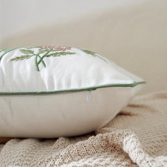 Daisy Embroidered Throw Pillowcase Cover 45x72cm