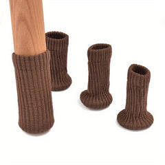 4pcs Chair Legs Socks Elastic Bottom Booties Floor Protectors