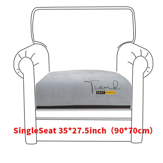 Gray Sofa Slipcover Couch Cover Universal Furniture Protector