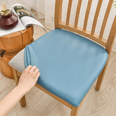 1PC PU Leather Seat Covers For Dining Room Chairs Waterproof