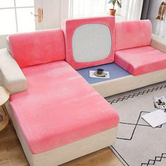 Velvet Sofa Slipcover Smooth Stretch Sofa Cover for Living Room Office Home