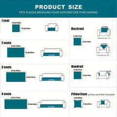 1pc Sofa Slipcover Non slip Sofa Cover Couch Cover Universal Furniture Protector