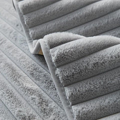 Machine Washable Sofa Slipcover Non Slip Rabbit Fur Cover for Bedroom