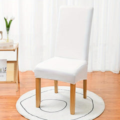 Thick Leather Dining Chair Slipcover Waterproof Non Slip Stretchable