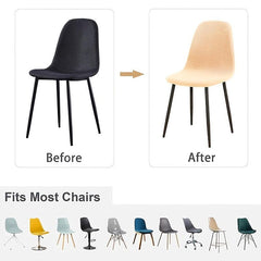 Stretch Shell Chair Cover Adds Style and Protects Furniture