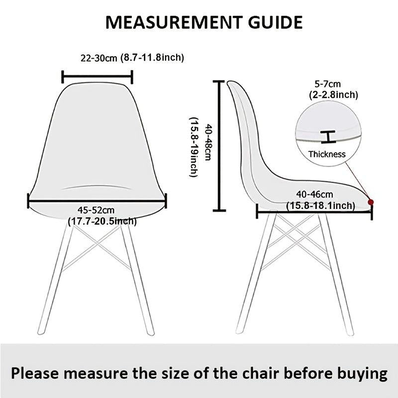 Stretch Shell Chair Cover Adds Style and Protects Furniture