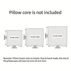 2pcs Christmas Throw Pillow Covers Home Decor