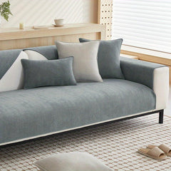 Chenille Sofa Slipcover Non-Slip Washable Cover for Living Room