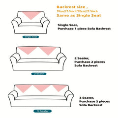 Chenille Sofa Slipcover Non-Slip Washable Cover for Living Room