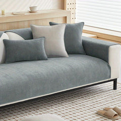 Chenille Sofa Slipcover Non-Slip Washable Cover for Living Room