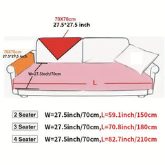 Chenille Sofa Slipcover Non-Slip Washable Cover for Living Room