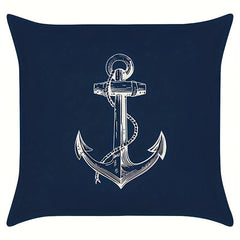 Navigation Adventure Element Pattern Printed Throw Pillow Covers