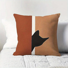 Boho Linen Blend Abstract Sense Car Pillow Cover 17 71i