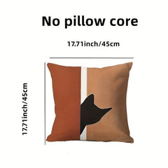 Boho Linen Blend Abstract Sense Car Pillow Cover 17 71i