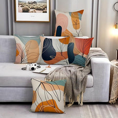 Boho Linen Blend Abstract Sense Car Pillow Cover 17 71i