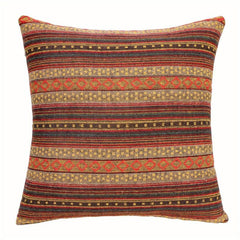 Bohemian Retro Stripe Throw Pillow Covers Double Sided Ethnic Pattern