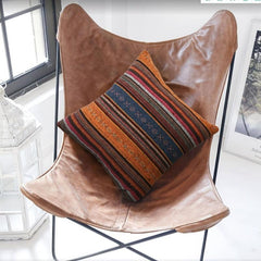 Bohemian Retro Stripe Throw Pillow Covers Double Sided Ethnic Pattern