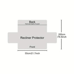 Recliner Sofa Cover With Pocket Anti-dirt Pet Sofa Cover