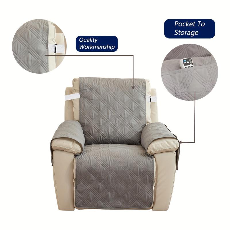 Recliner Sofa Cover With Pocket Anti-dirt Pet Sofa Cover