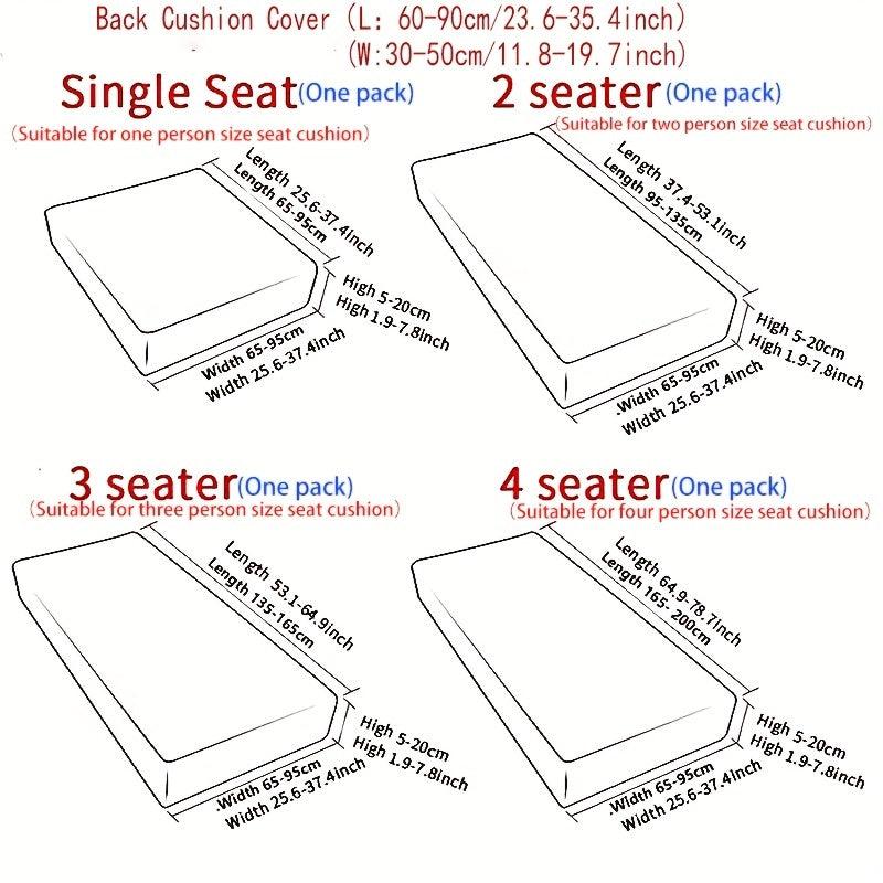 Jacquard Sofa Slipcover Non-Slip Sofa Cover Universal Furniture Protector