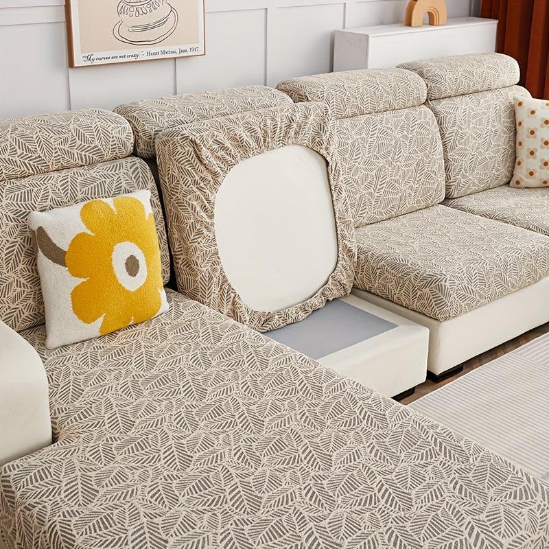 Jacquard Sofa Slipcover Non-Slip Sofa Cover Universal Furniture Protector