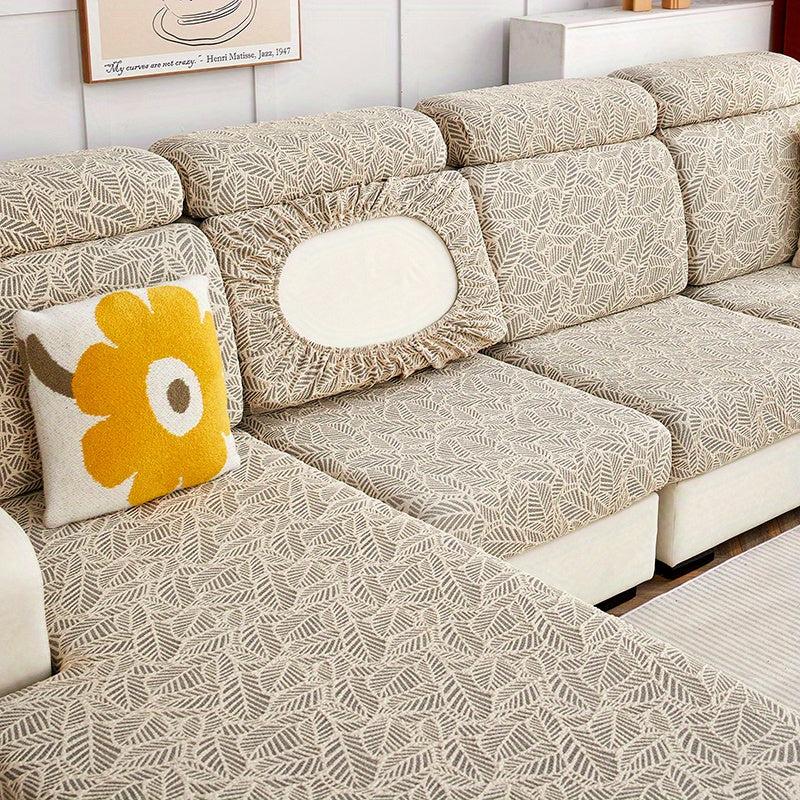 Jacquard Sofa Slipcover Non-Slip Sofa Cover Universal Furniture Protector