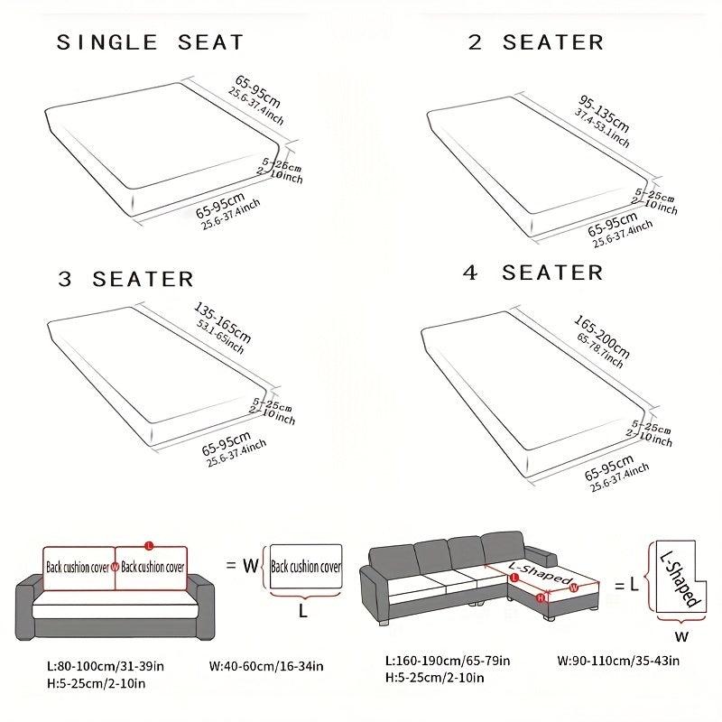 Non Slip Sofa Cover Protect Furniture from Pets Spills Elastic Stretchy