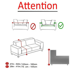 Stretch Slipcover for Universal Sofa - Durable Washable